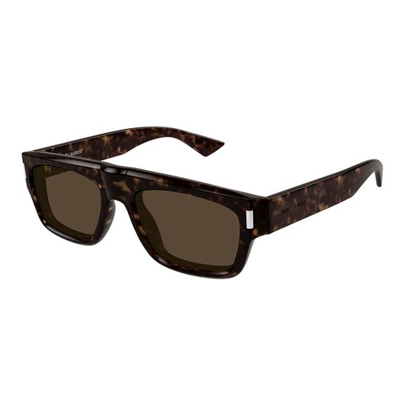 NEW SL762 002 SAINT LAURENT HAVANA SUNGLASSES MEN EYEWEAR SL 762 002 - Picture 1 of 3